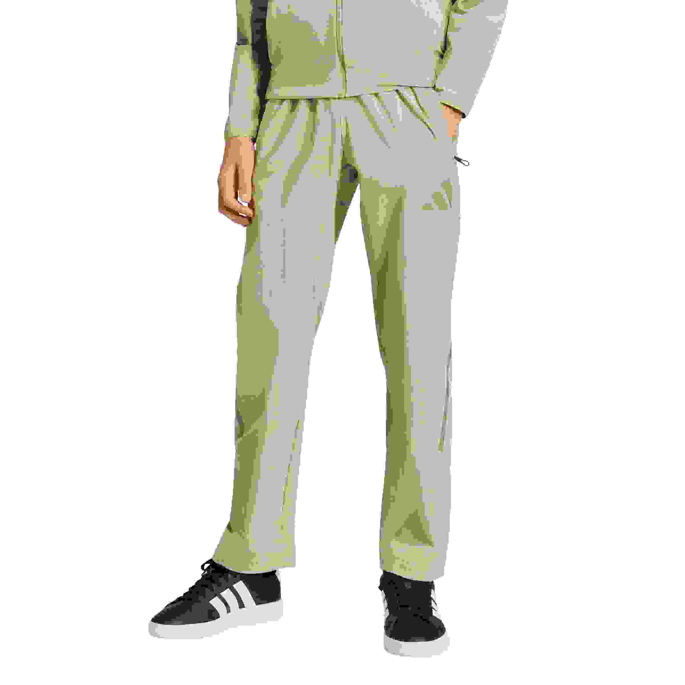 adidas Z.N.E. Woven Big Kids' Tan Travel Tracksuit Bottoms